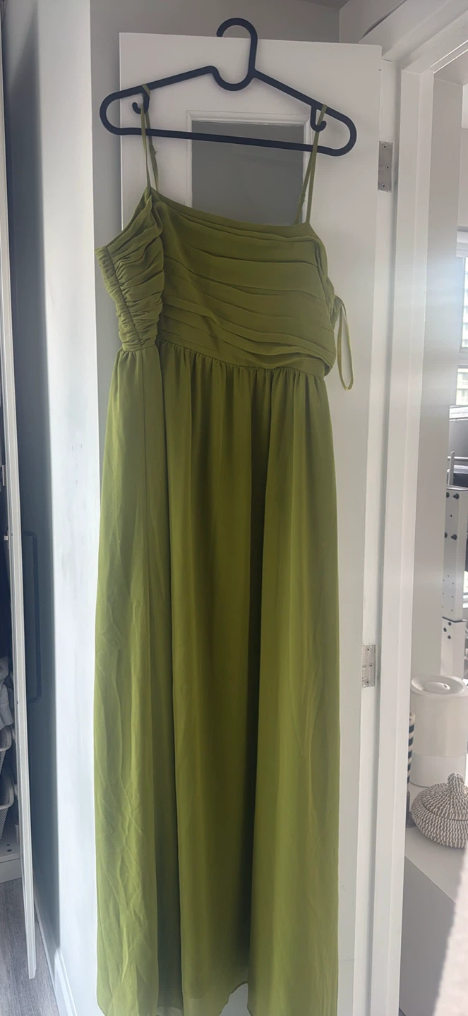 RW&CO. Green Maxi Dress - Size 14