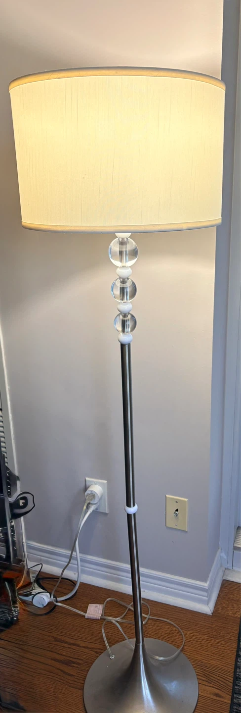 Floor Lamp with Drum Shade - photo 2