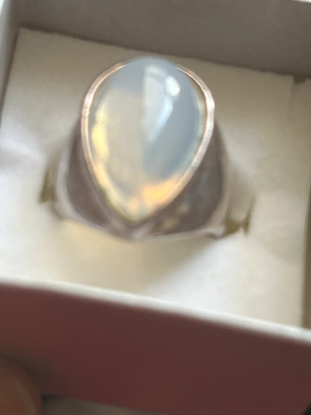 moonstone Teardrop Ring - photo 3