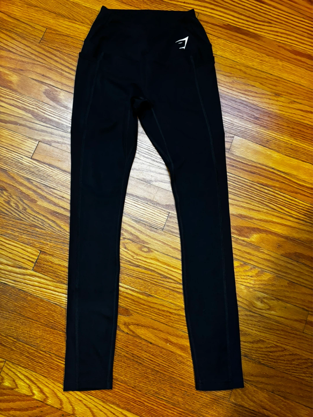Gymshark Black Mesh Leggings XS - photo 2