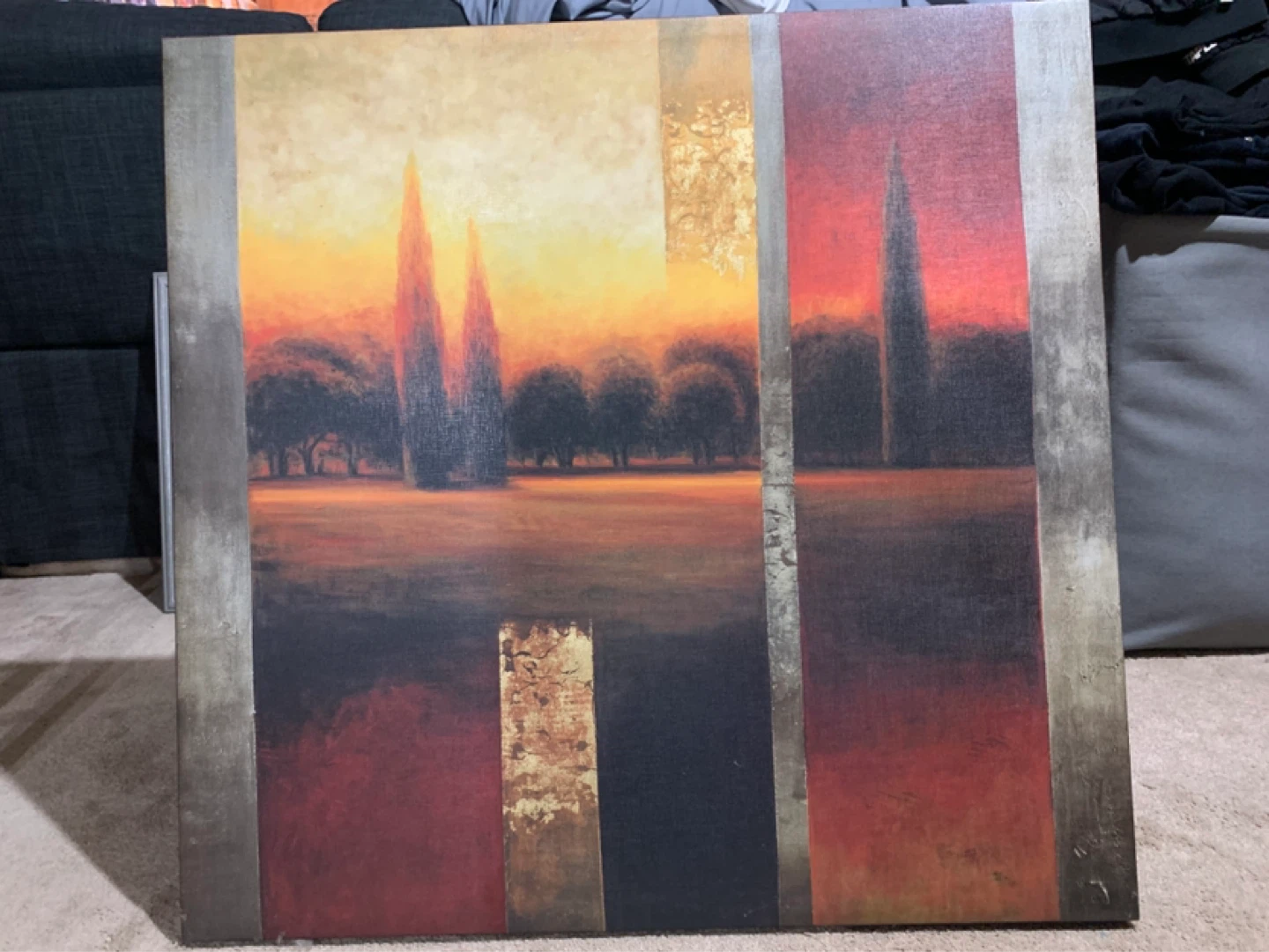 Large Canvas Wall Art Abstract Landscape