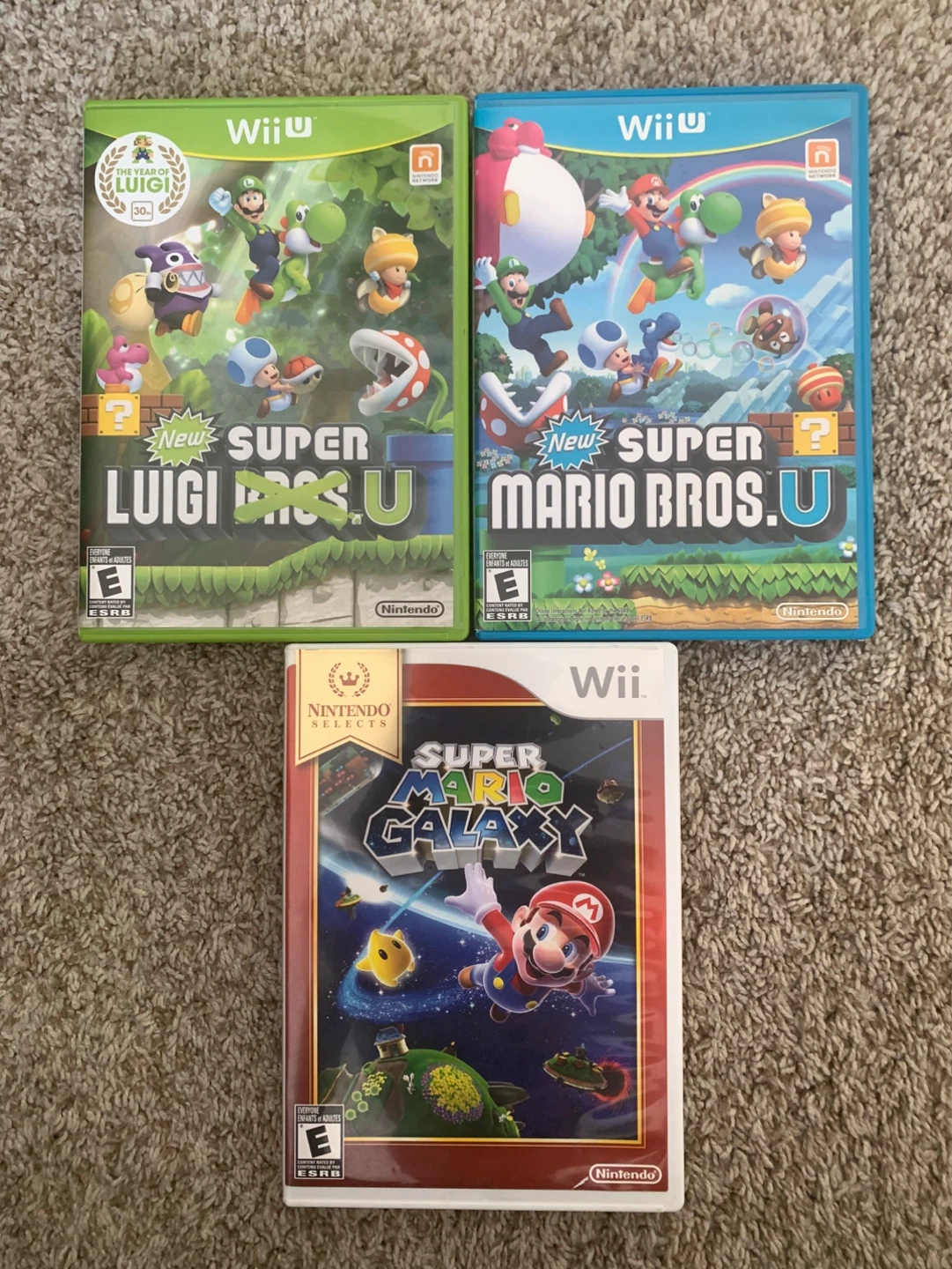 Nintendo Wii and WiiU Games