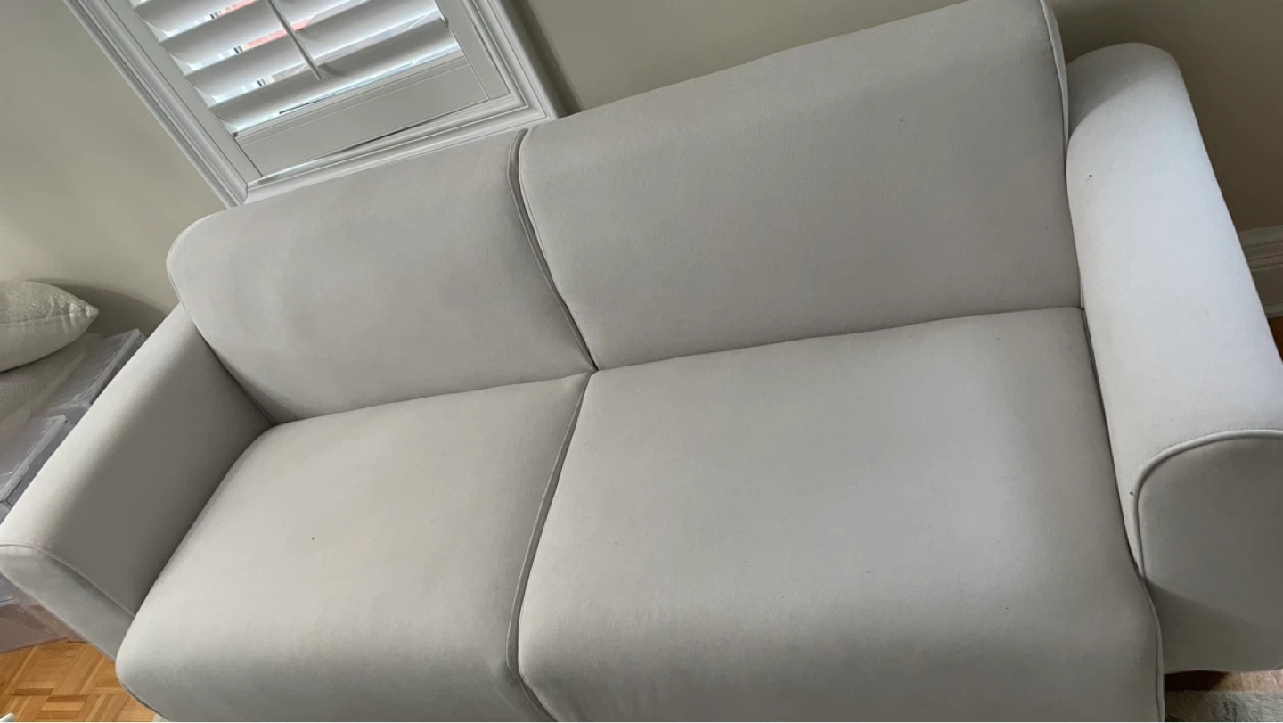 Cream 2-Seater Sofa structube - photo 2