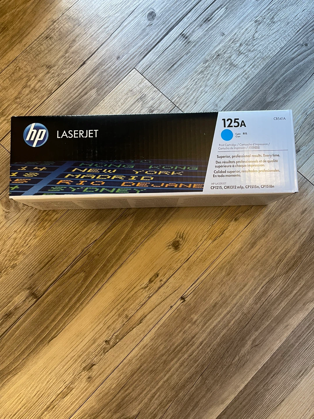 HP 125A Cyan & Yellow LaserJet Toner Cartridges (2-pack)