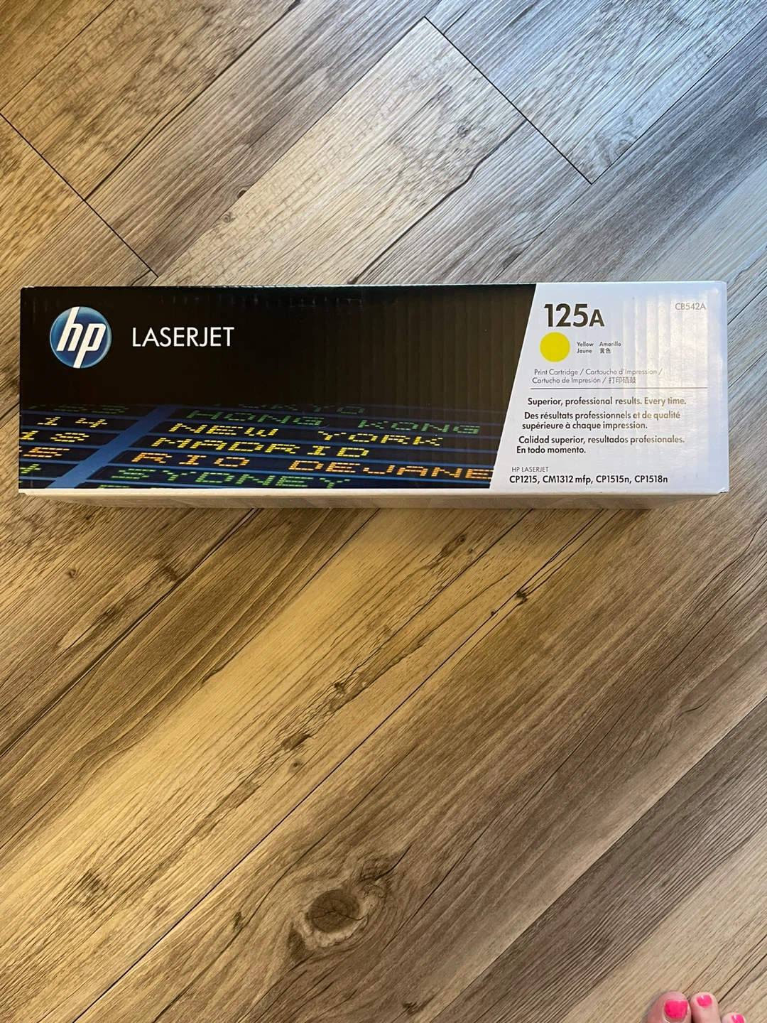HP 125A Cyan & Yellow LaserJet Toner Cartridges (2-pack) - photo 2