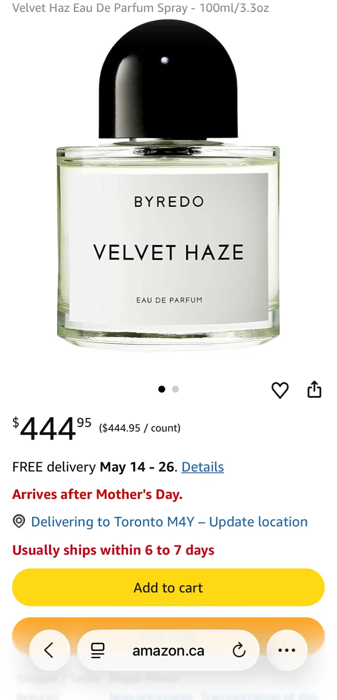 Byredo Velvet Haze Eau De Parfum 100ml/3.3oz - photo 3