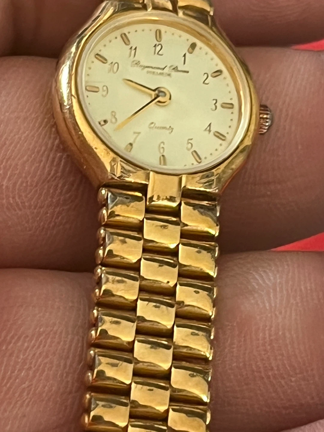 Raymond Renee Premier Gold Plated Quartz Watch - photo 5