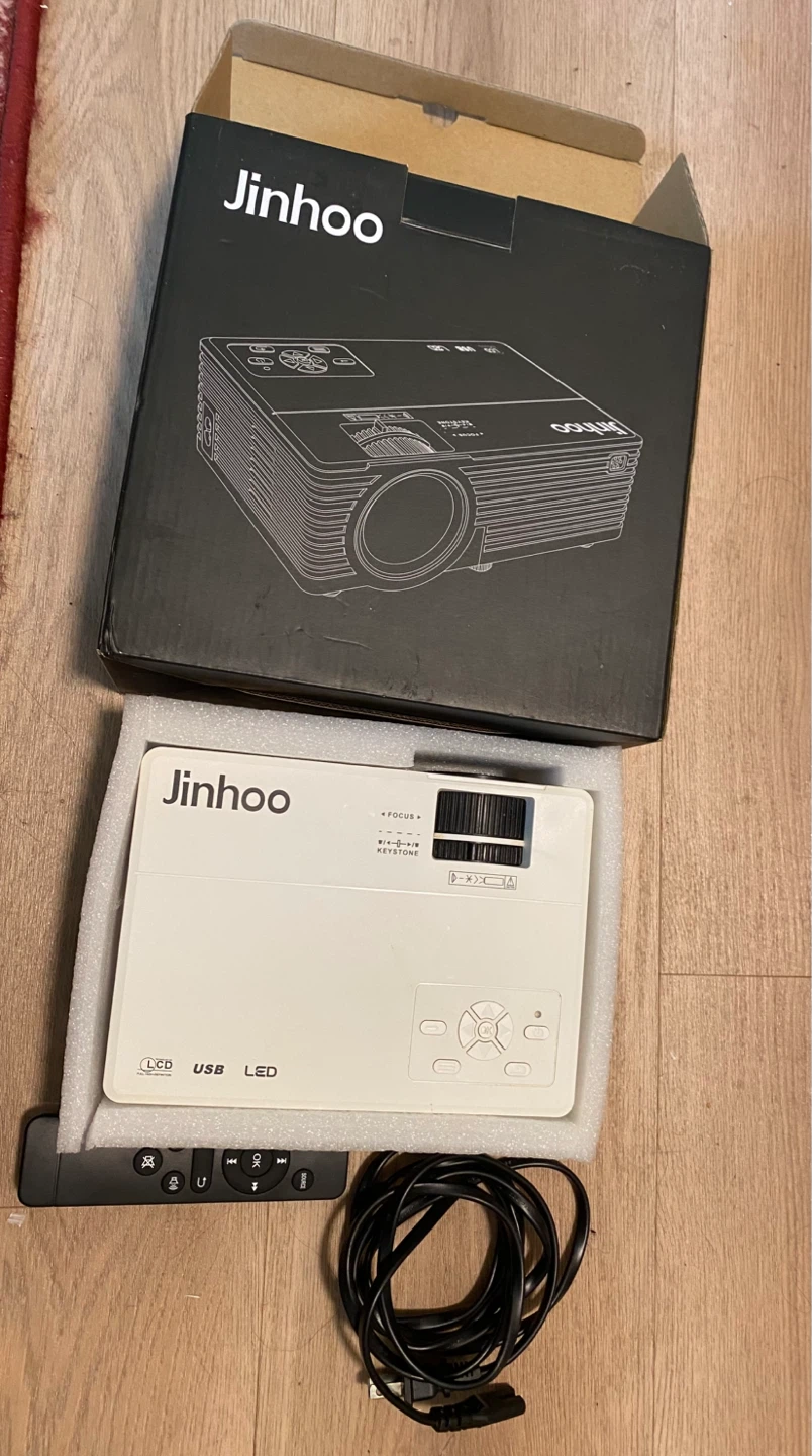 JinHoo White LED Projector - photo 3