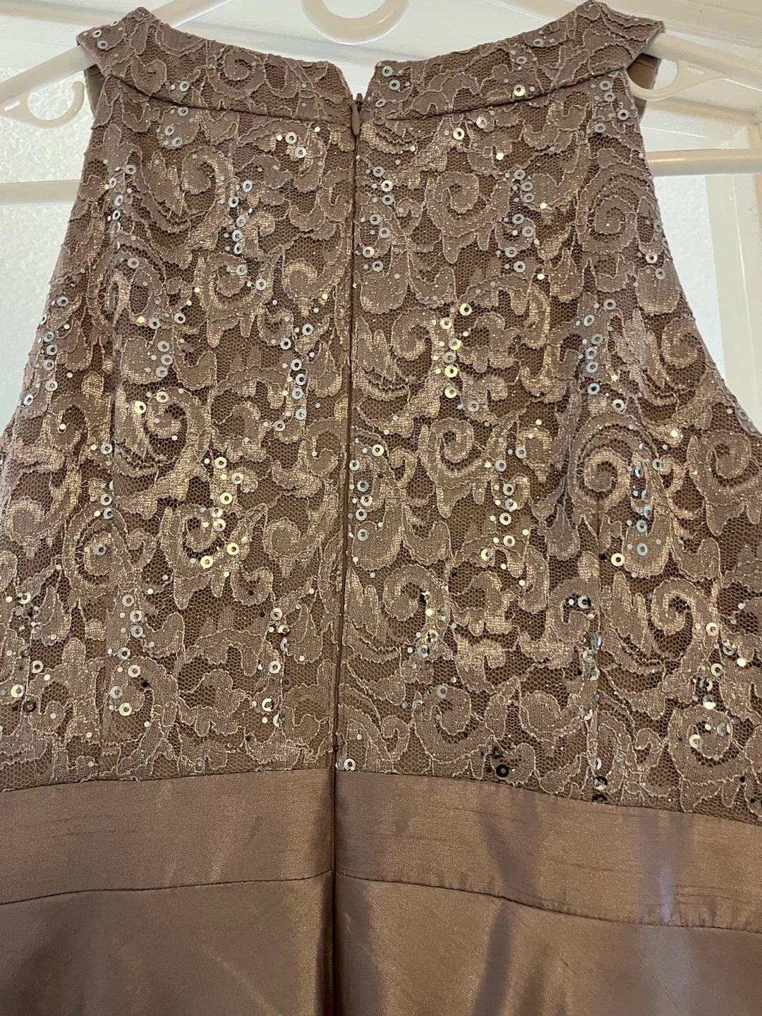Laura Petites Sequin Lace Tiered Dress Size 12 - photo 5