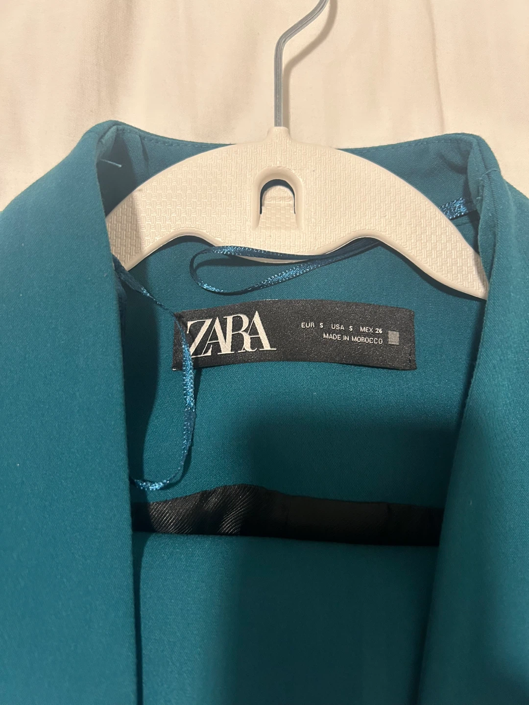 ZARA Collarless Suit Size S - photo 4