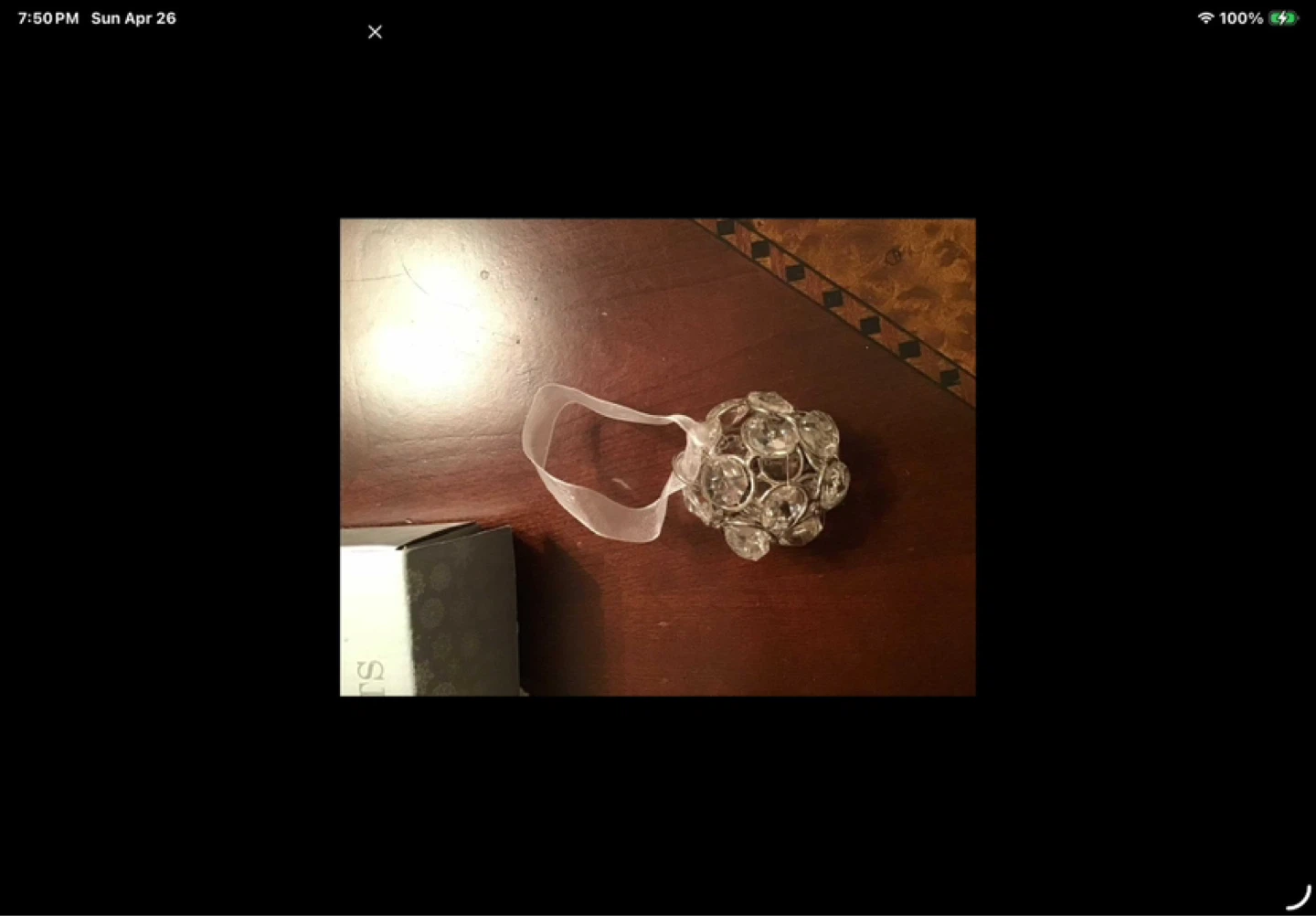 Set of 12 Clear Crystal Ball Ornaments - photo 2