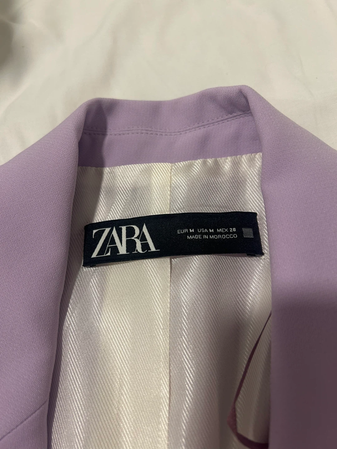 ZARA Lavender Blazer - Size Medium - photo 3