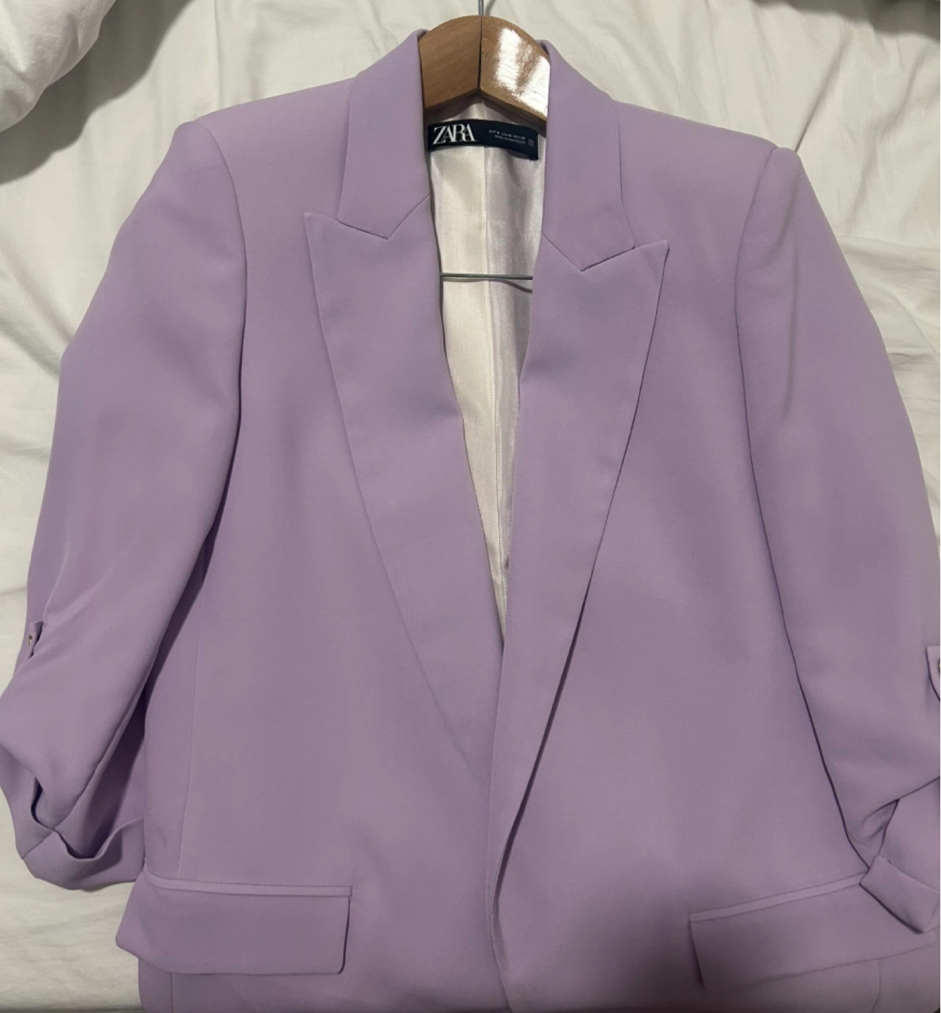 ZARA Lavender Blazer - Size Medium - photo 2