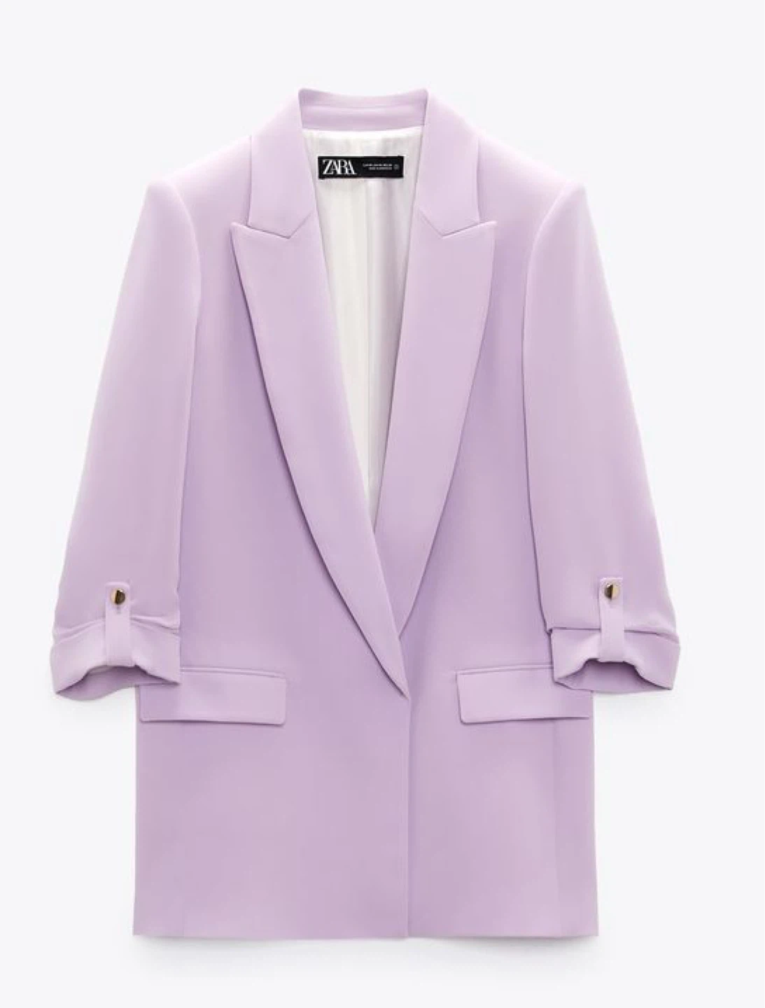 ZARA Lavender Blazer - Size Medium