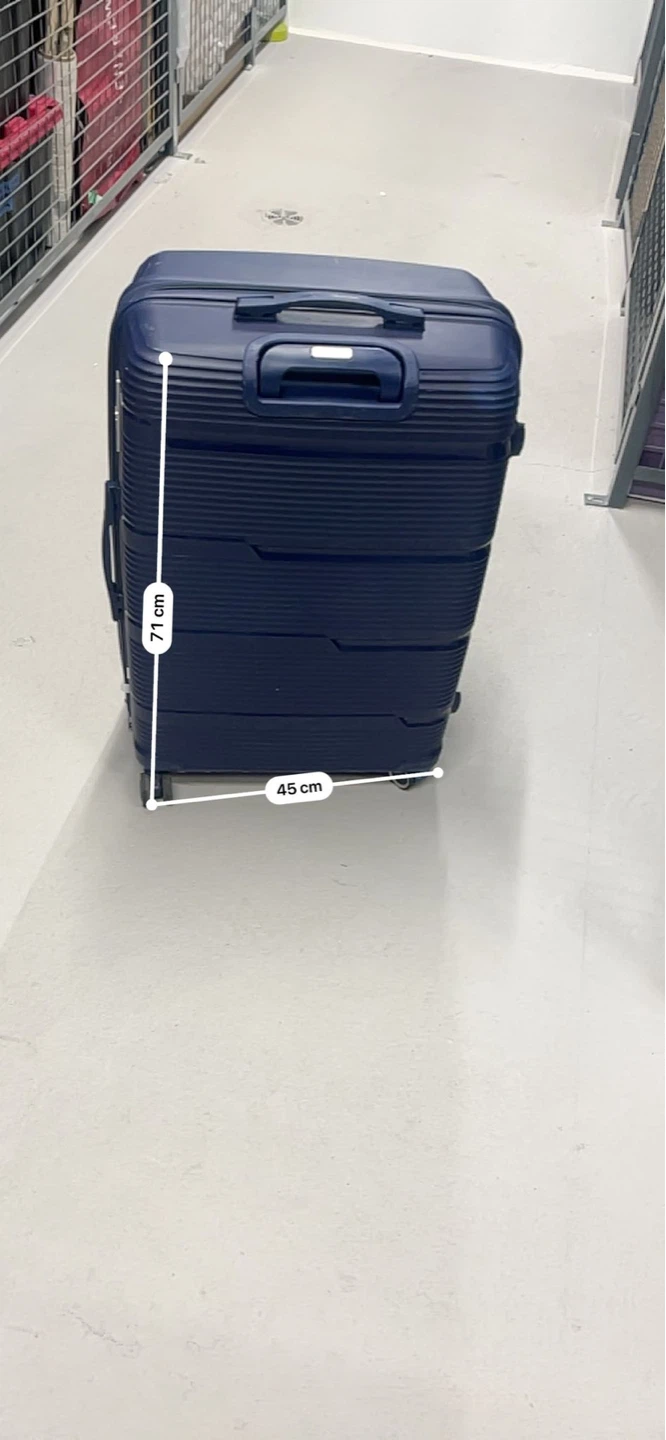 Blue Hardside Spinner Luggage - photo 2