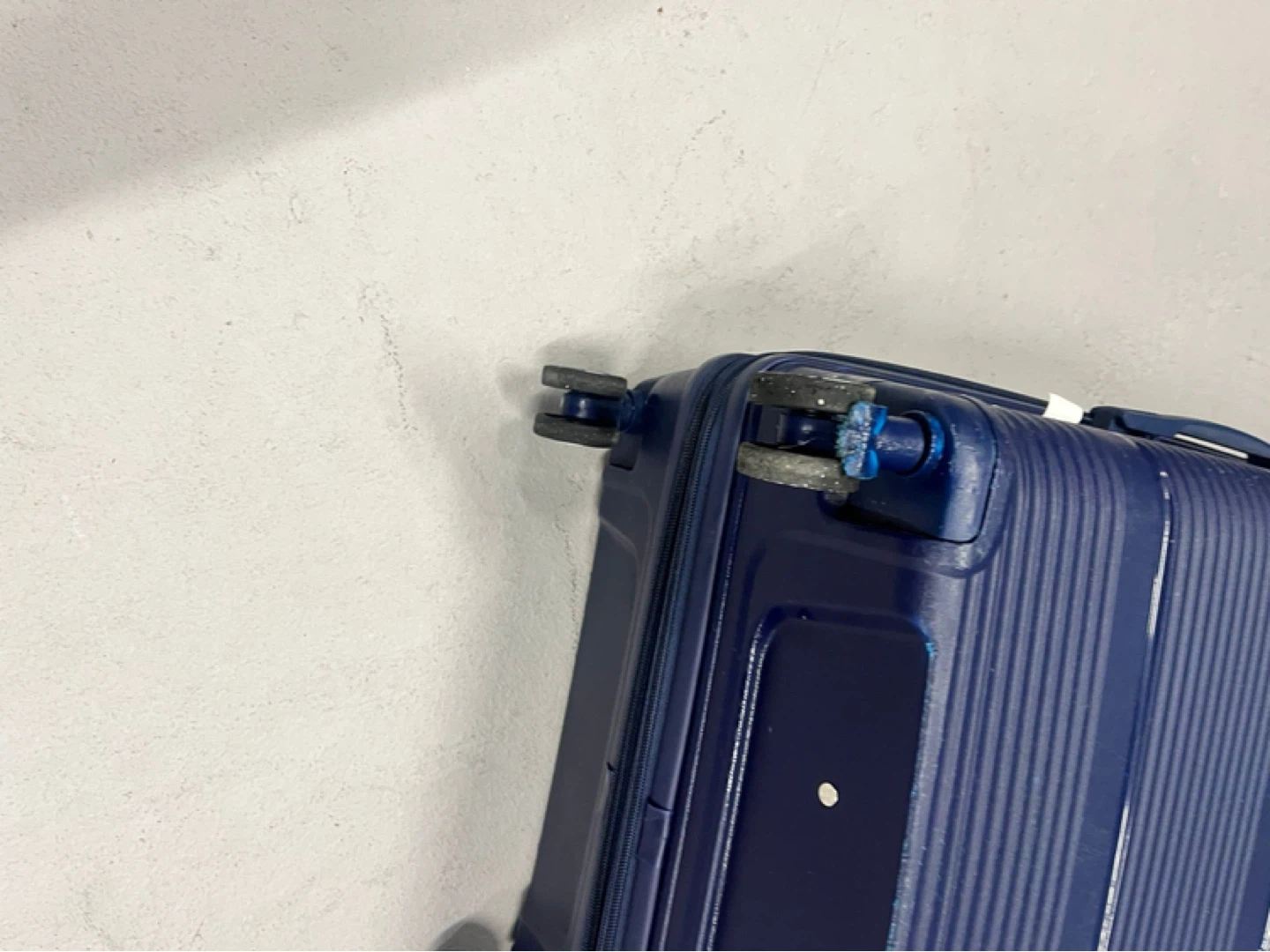 Blue Hardside Spinner Luggage