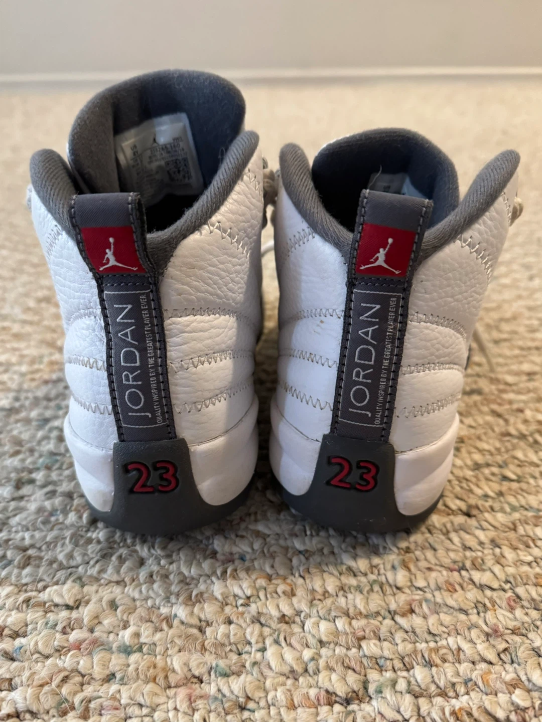 Air Jordan 12 Retro (TD) "Taxi" Sneakers - photo 2