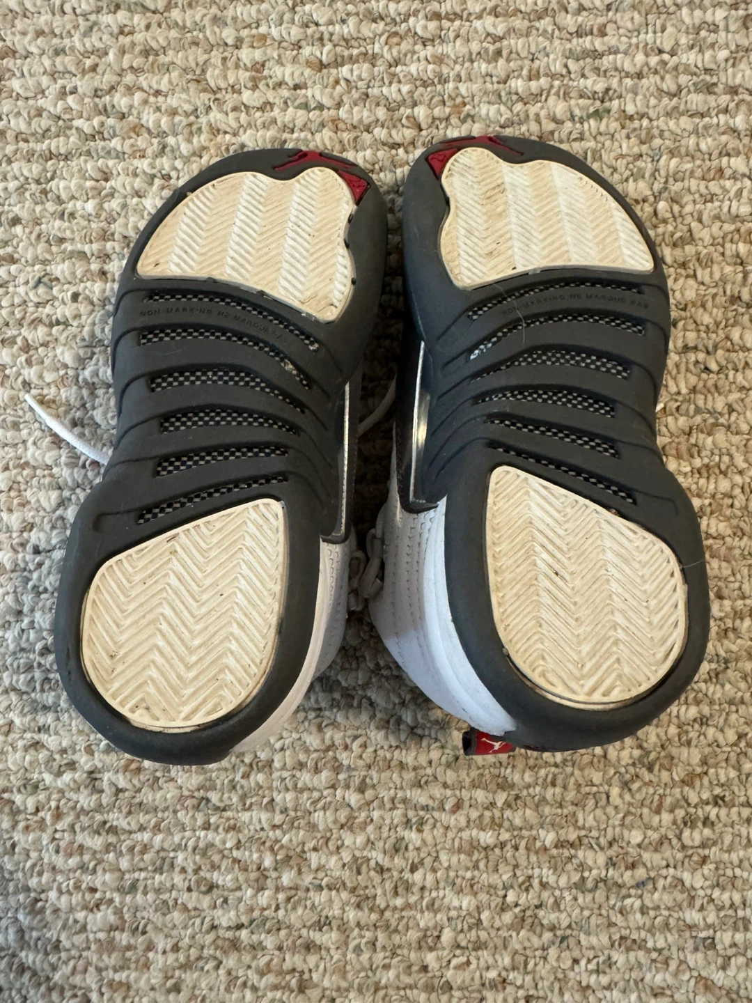 Air Jordan 12 Retro (TD) "Taxi" Sneakers - photo 4