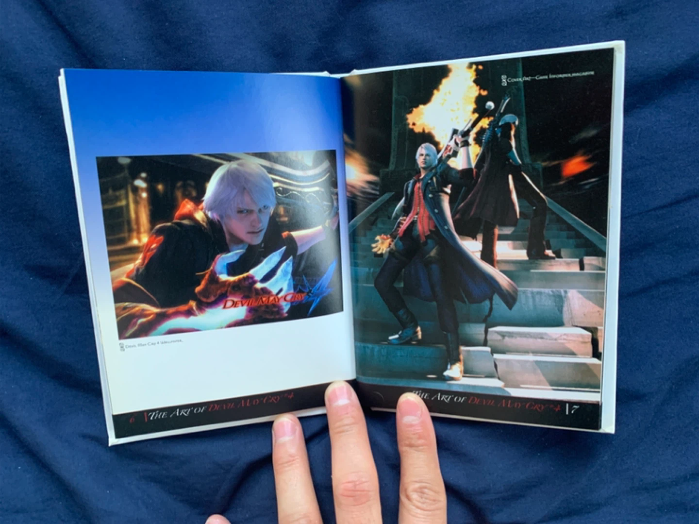 The Art of Devil May Cry 4 Hardcover Preorder Bonus 2008 - photo 3