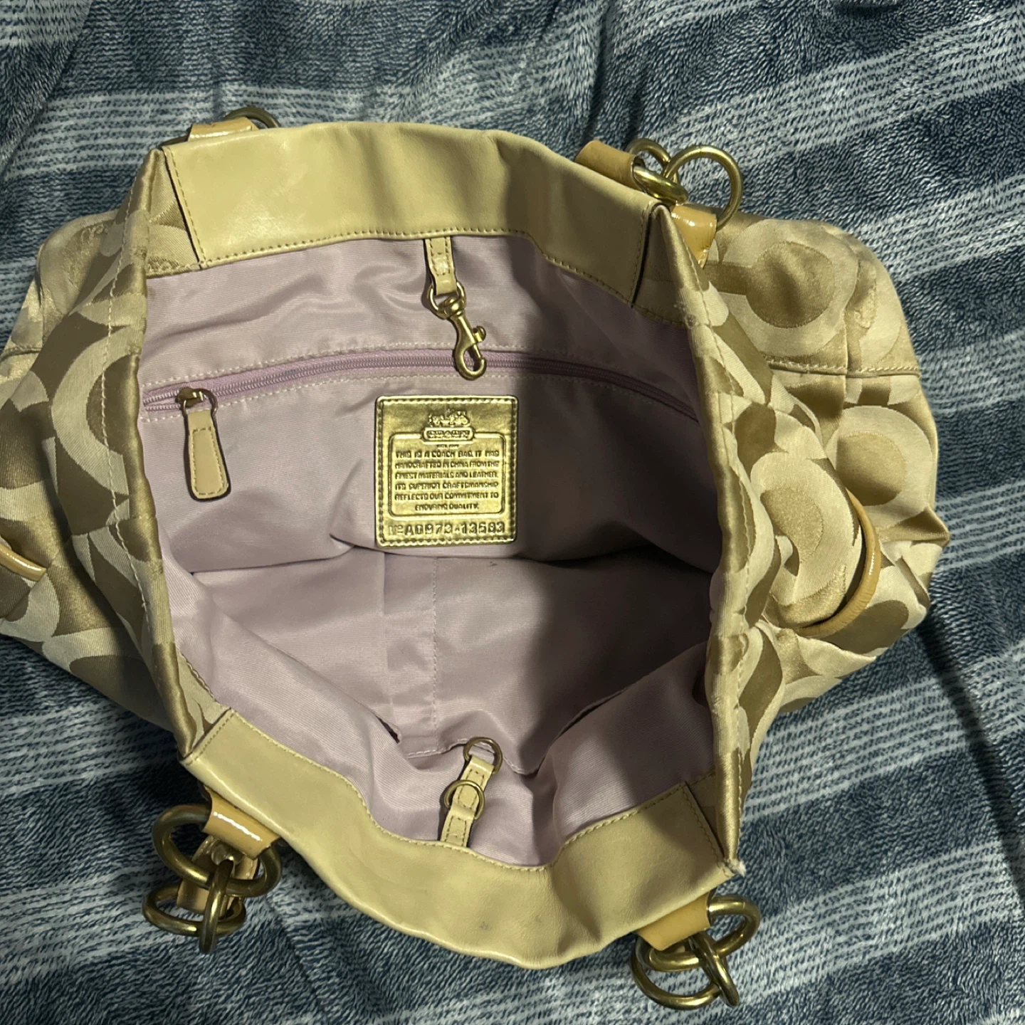 Coach Monogram Tote Bag - photo 3