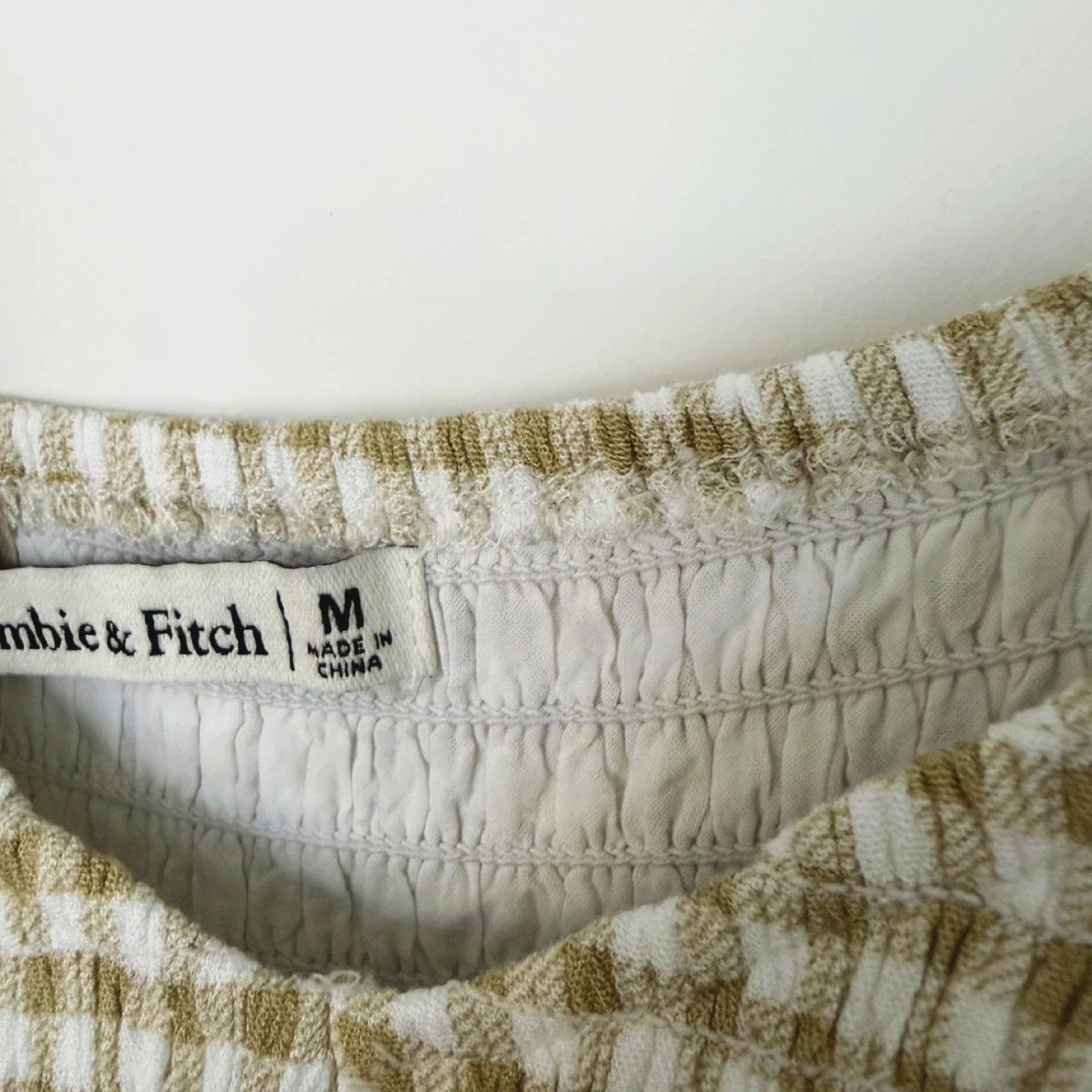 Abercrombie & Fitch Short-Sleeve Smocked Midi Dress - photo 4