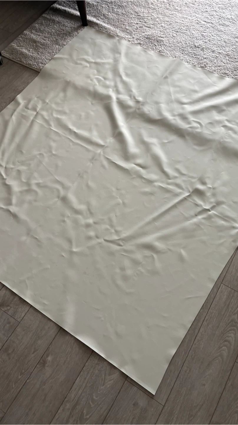 Background fabric: Grey white vinyl Fabric Sheet - photo 2