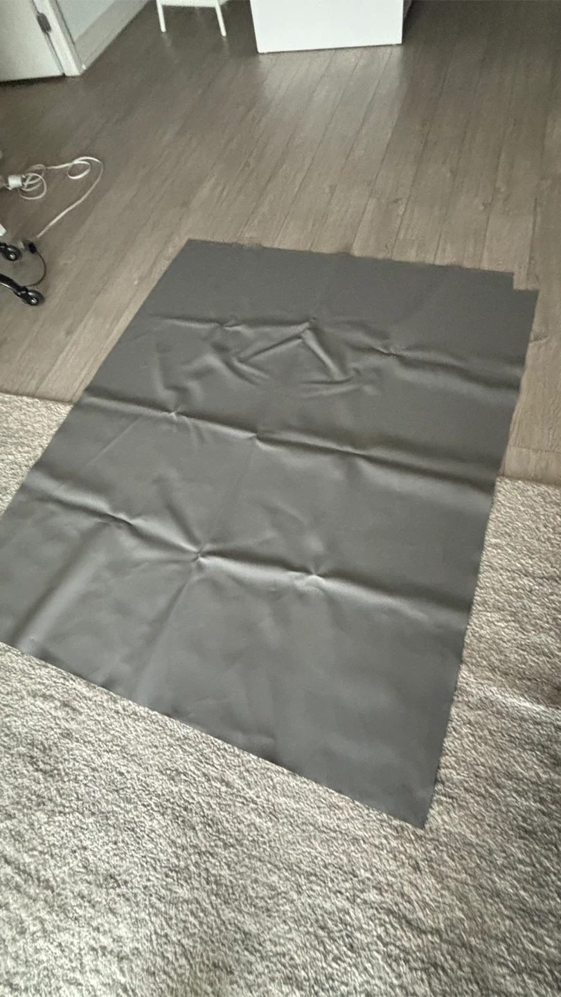 Background fabric: Grey white vinyl Fabric Sheet