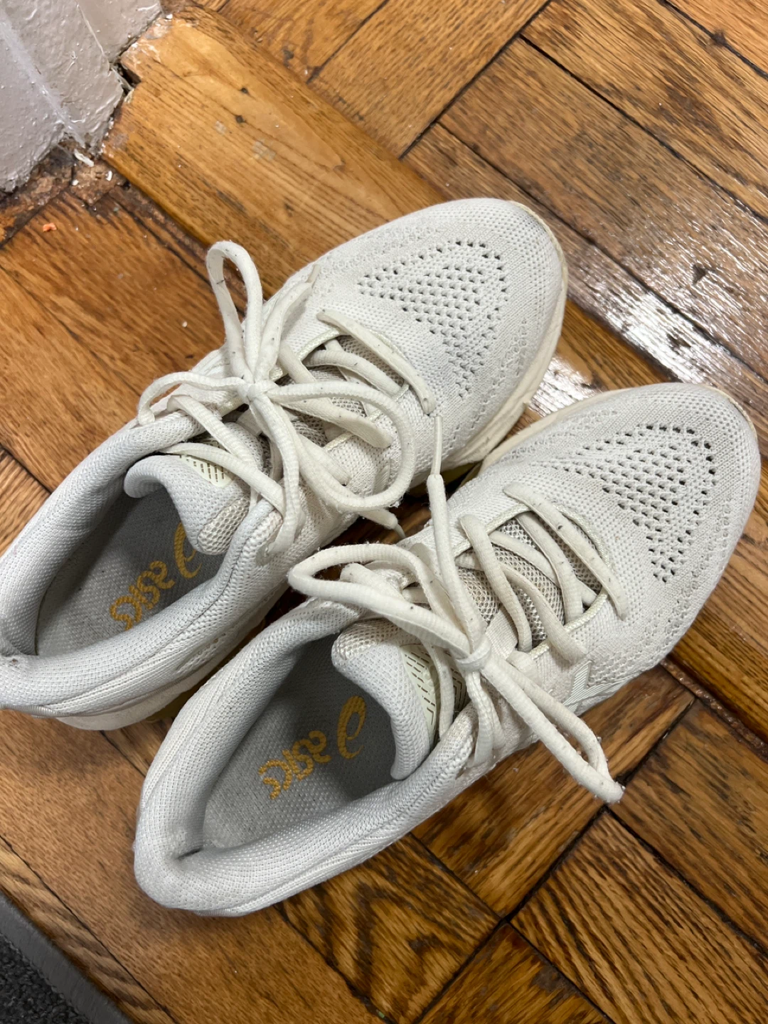 ASICS Women's White Running Shoes