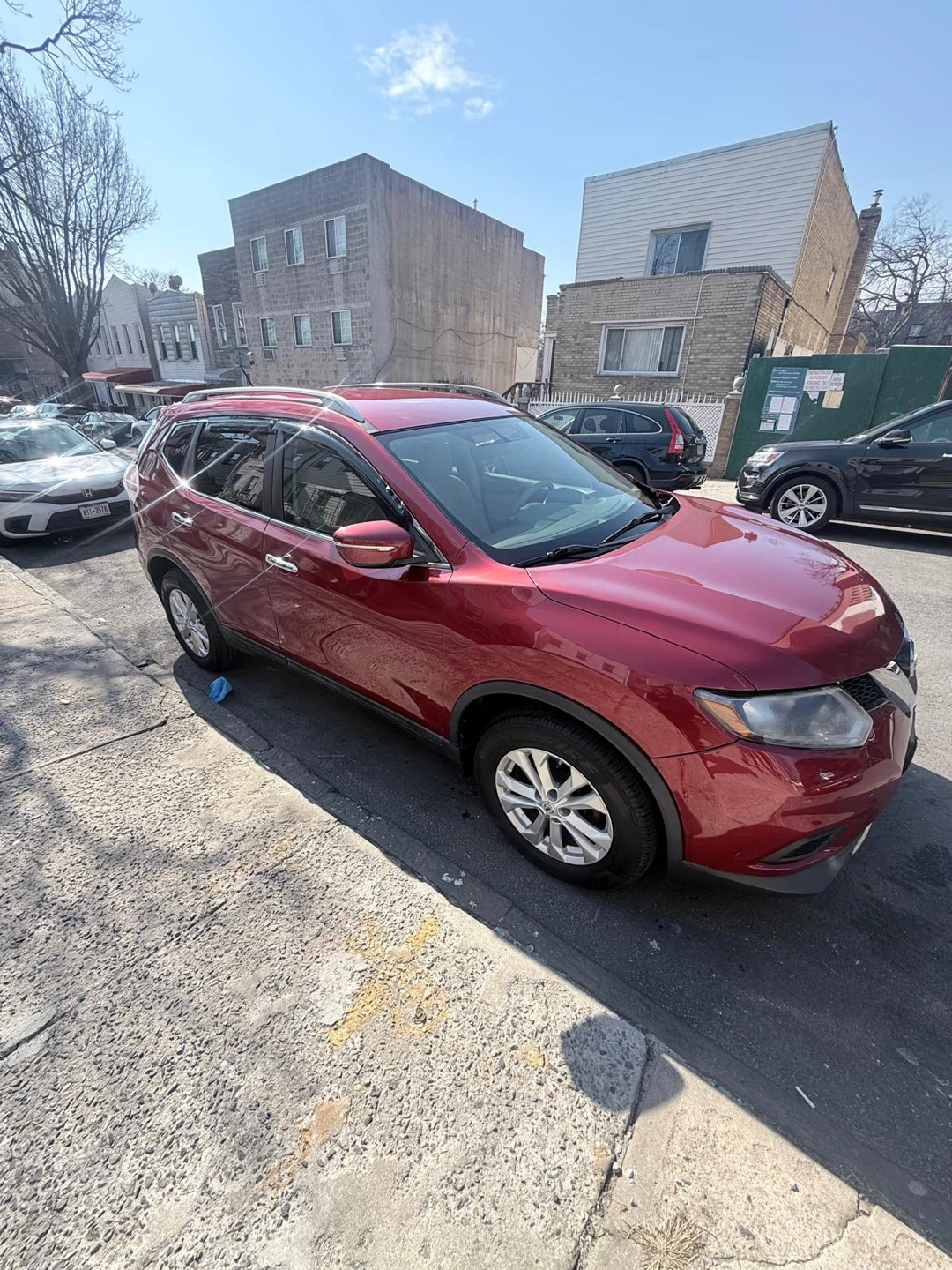 Nissan Rogue 2014 Red SUV - photo 3