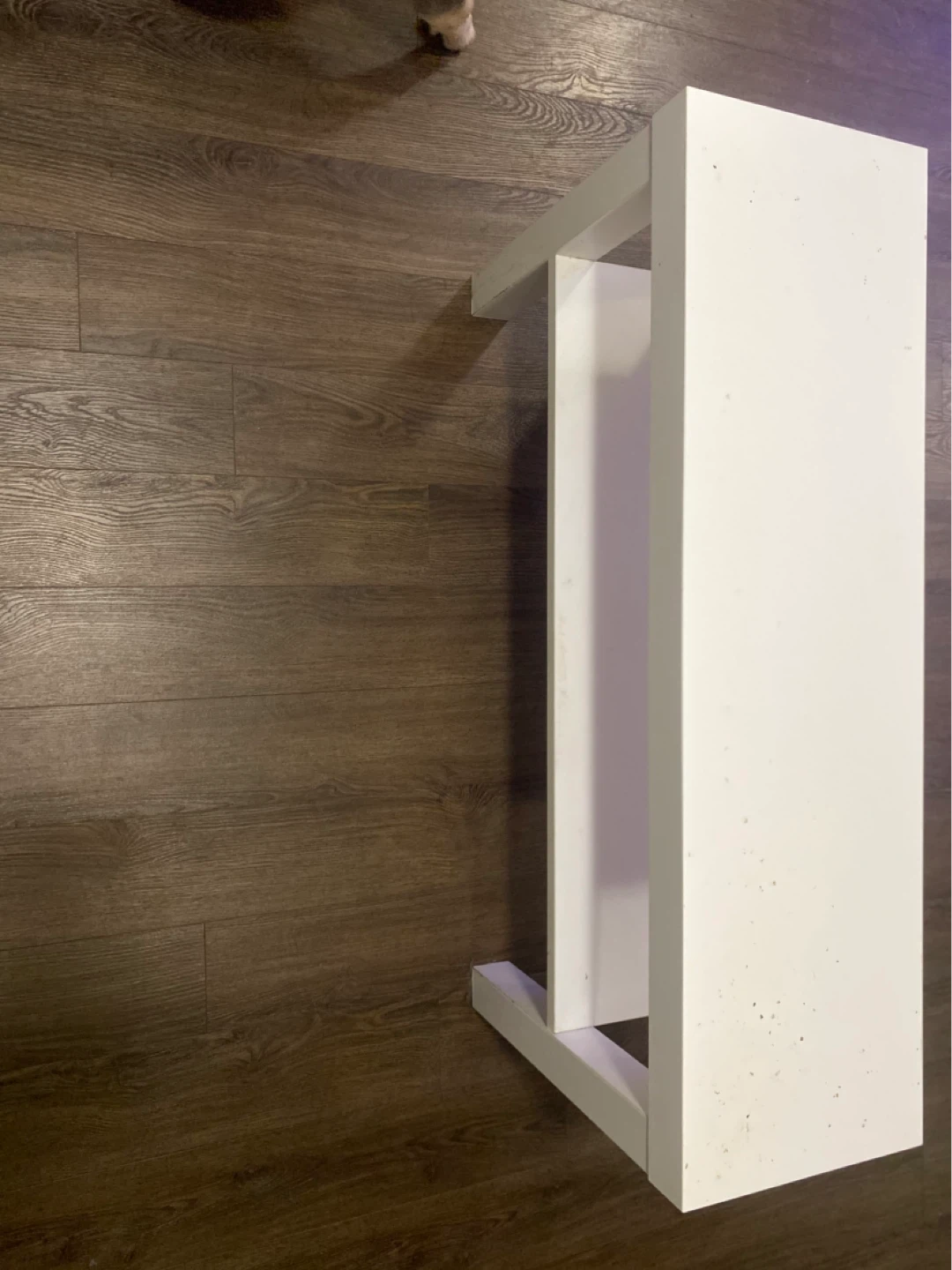 White Coffee Table/TV Stand - photo 2