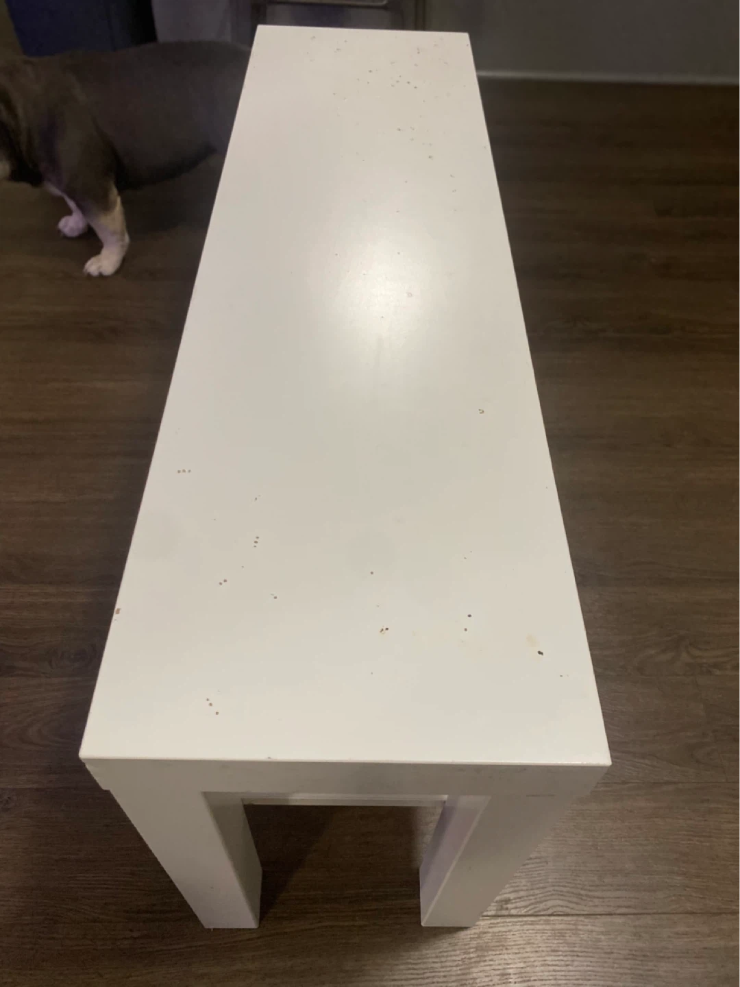 White Coffee Table/TV Stand - photo 5