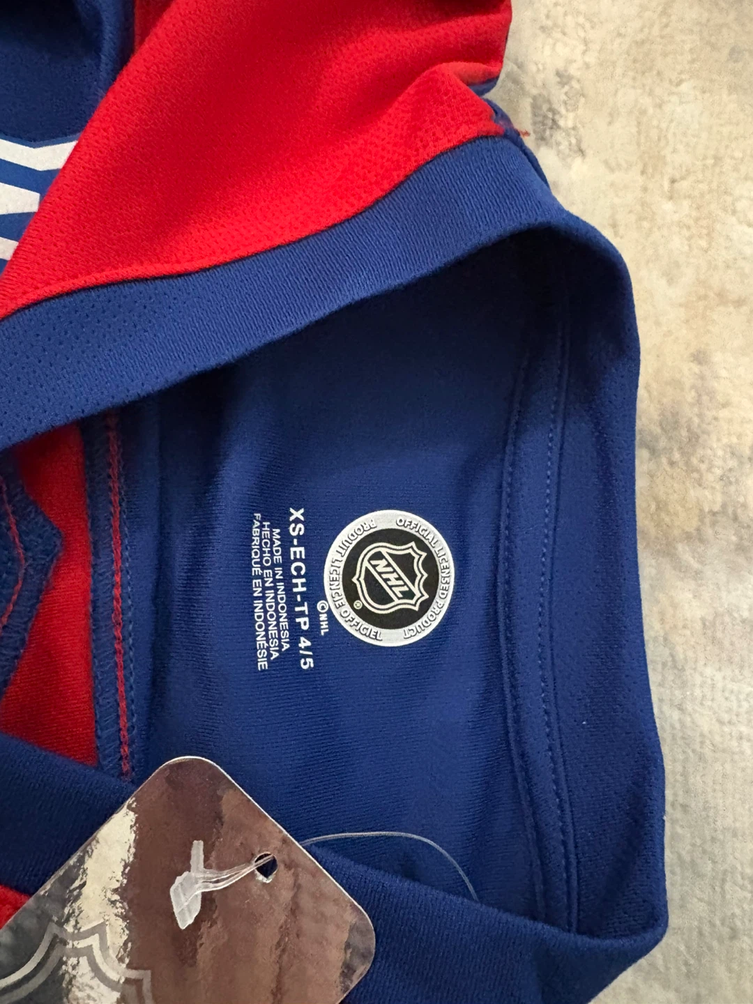 New York Rangers Youth Hockey Jersey XS-CH-TP 4/5 - photo 5