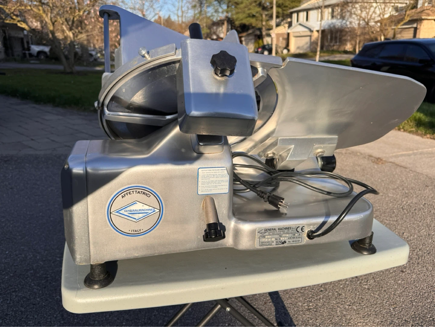 Commercial Meat Slicer – Made in Italy