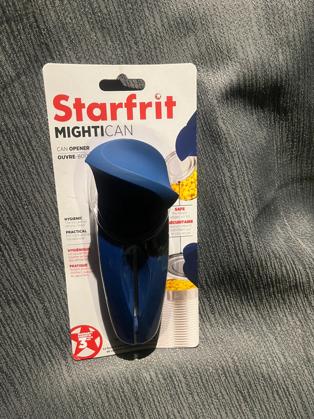 Starfrit MightiCan Blue Can Opener