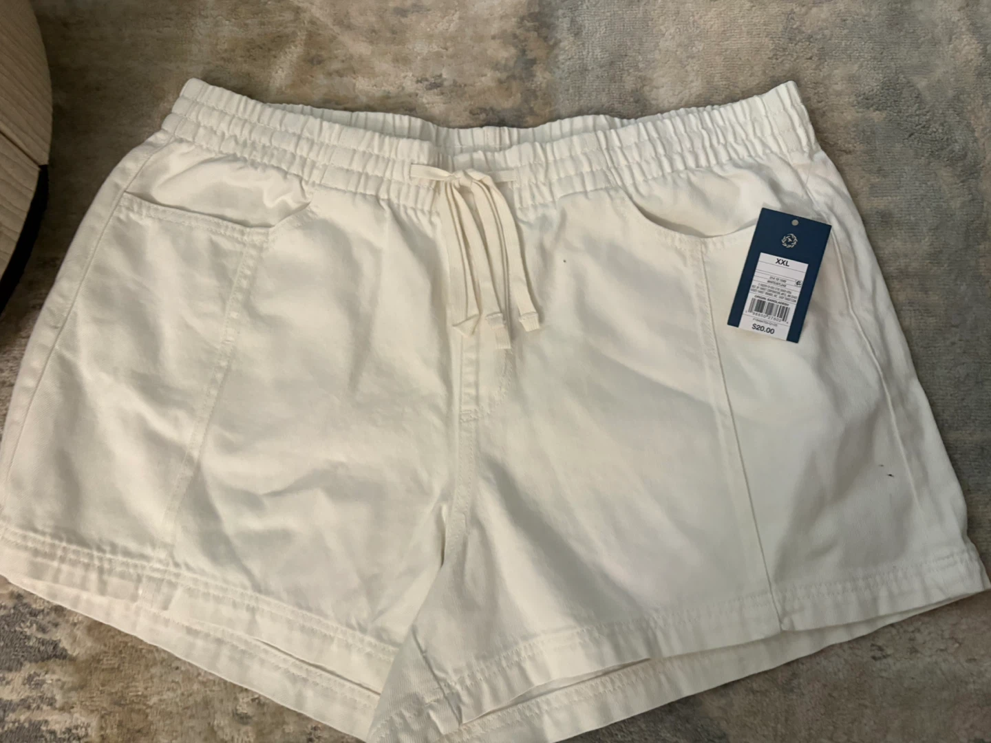 Universal Thread XXL White Pull-On Shorts - photo 2