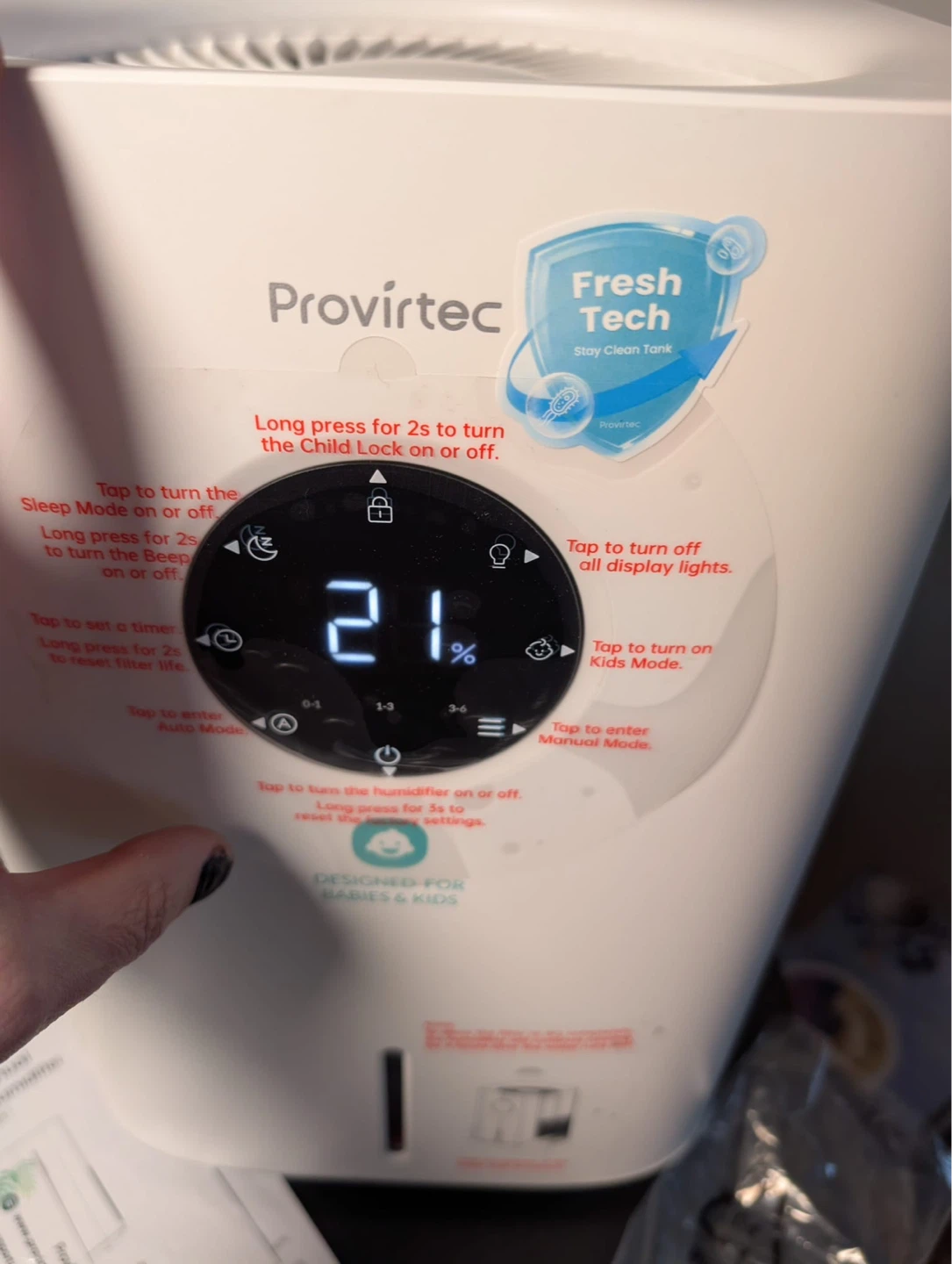 Provirtec Humidifier for Babies & Kids - photo 4