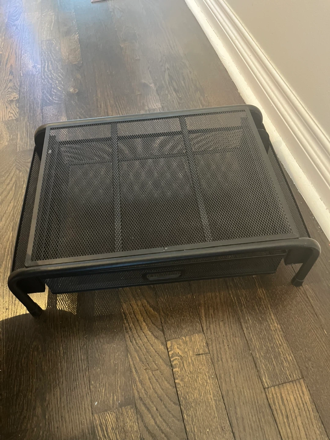 Monitor stand with drawer
