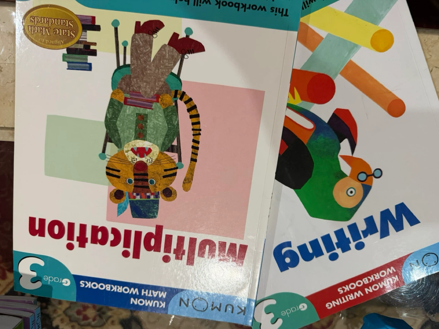 Kumon Grade 3 Math Multiplication & Writing Workbooks