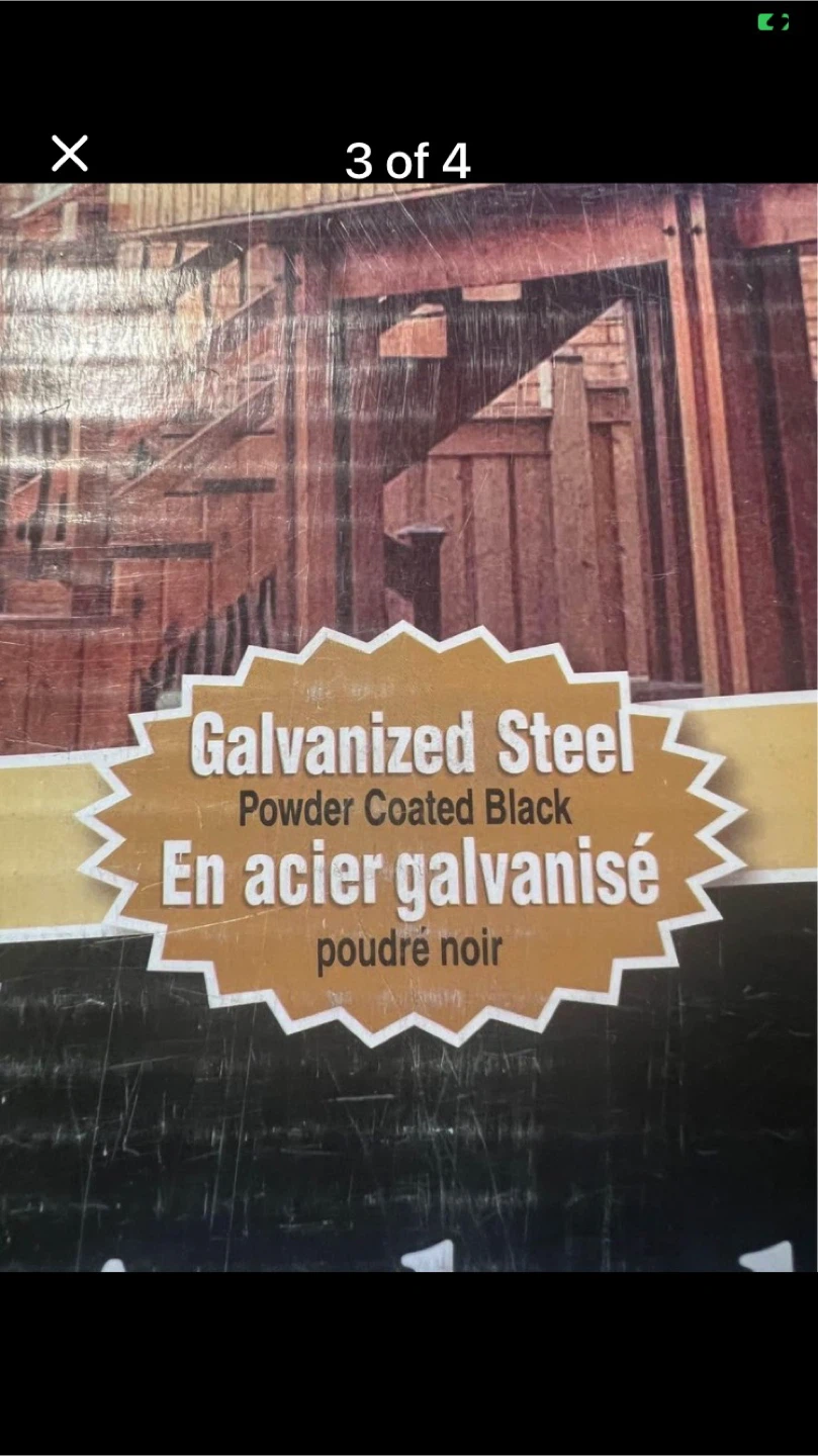 Arched Balusters - 11 pieces  - 40" Galvanized Steel - photo 2