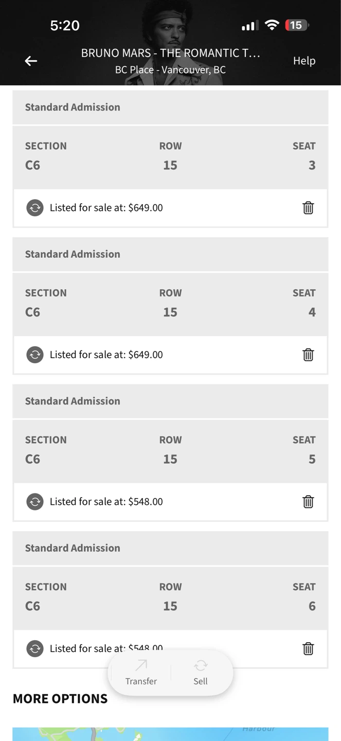 Bruno Mars - The Romantic Tour Tickets - photo 2