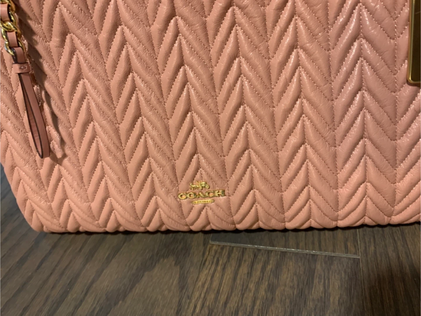 Coach Quilted Shoulder Bag - photo 2