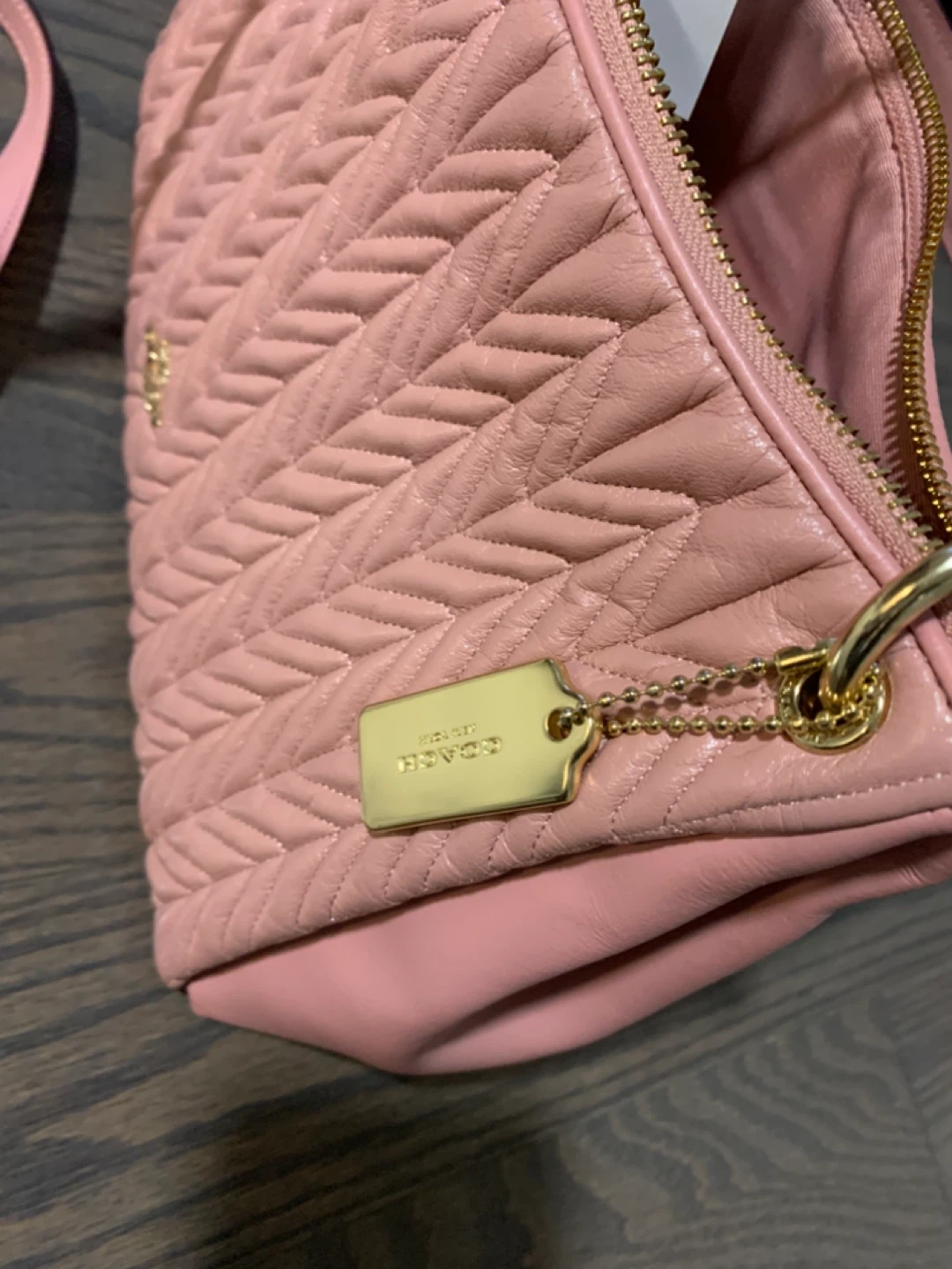 Coach Quilted Shoulder Bag - photo 4