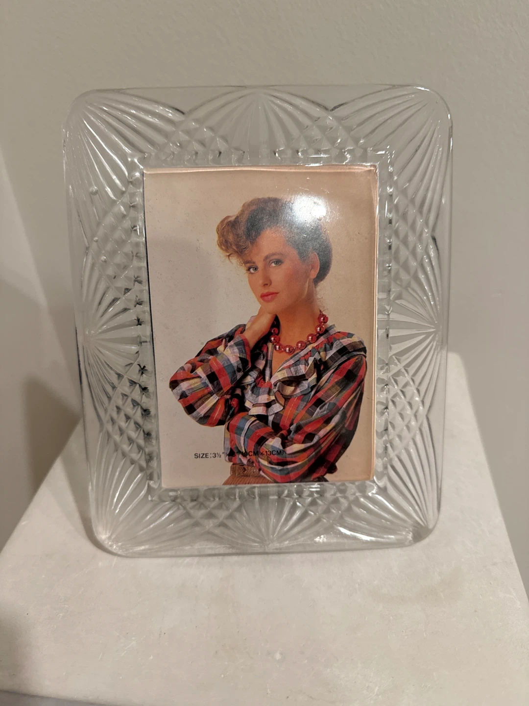 Clear Glass Picture Frame