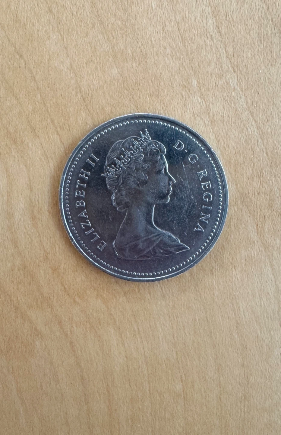 Discontinued 50 Cents Canadian Coin (1983) - photo 2