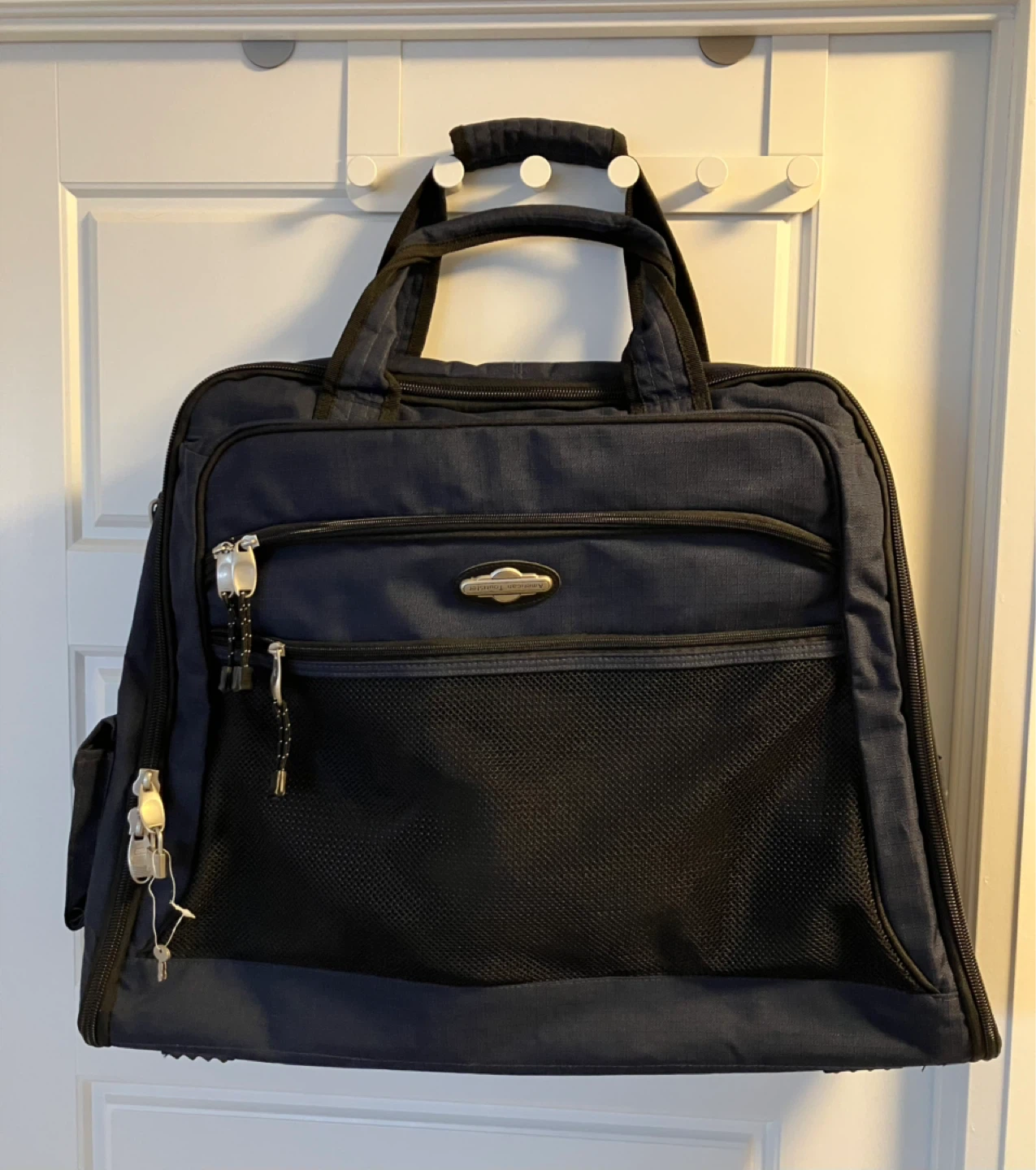 American Tourister Blue Garment Bag
