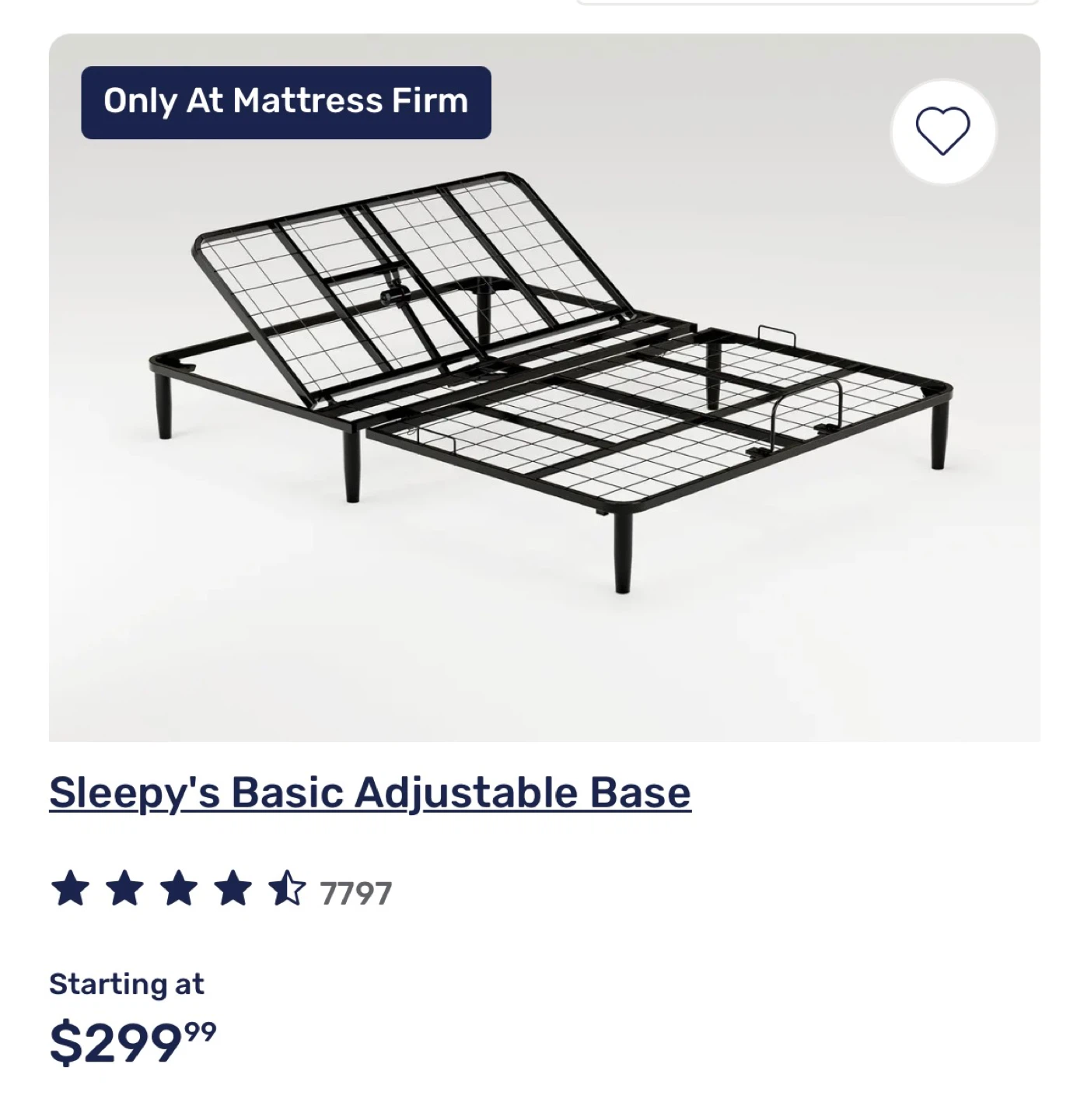 Sleepy's Basic Adjustable Queen Bed Base - photo 5