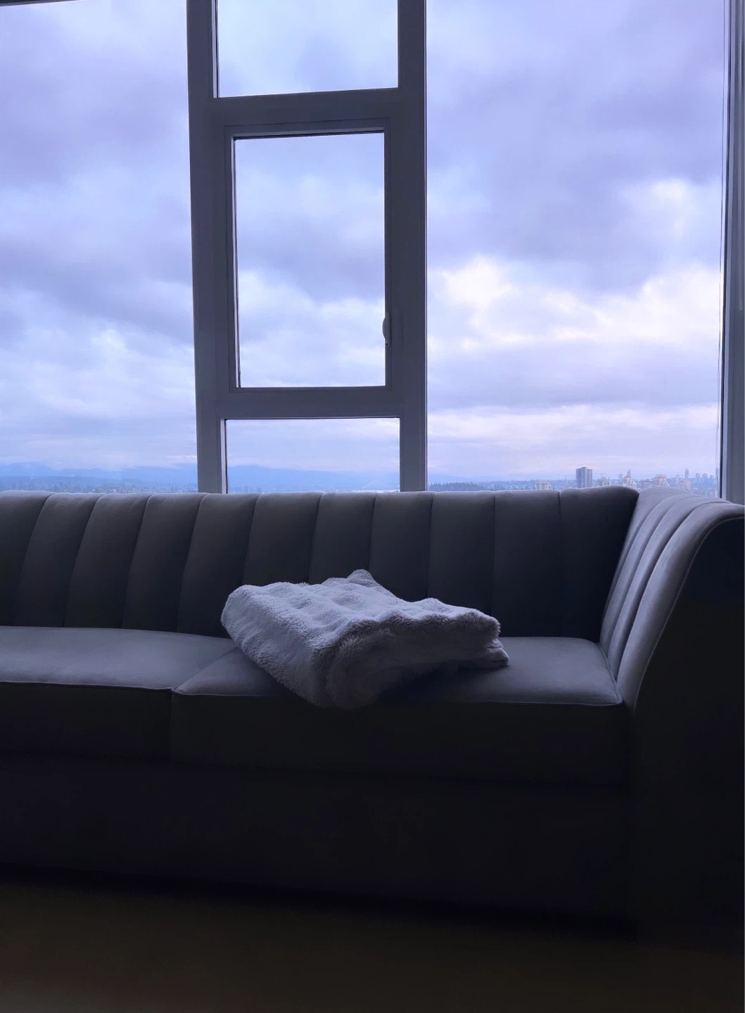 $70 Gray Large Sofa - photo 2