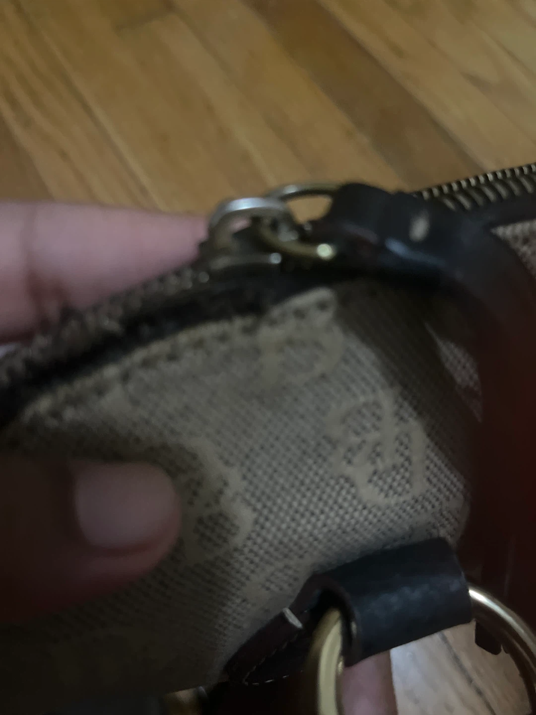 Dooney & Bourke Monogram Canvas Satchel Bag - photo 2