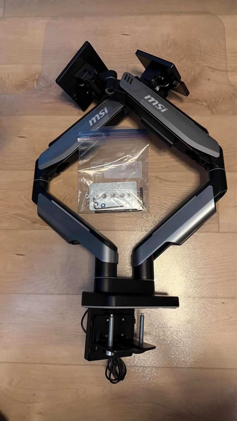 MSI MPG MT201DR V2 Dual Monitor Stand