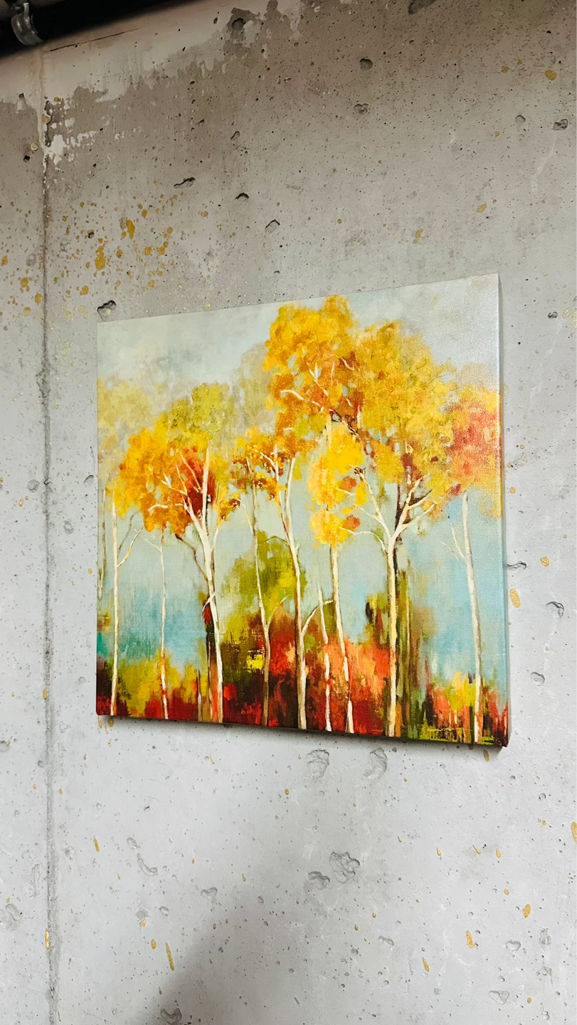 Canvas Wall Art - Autumn Trees - photo 3